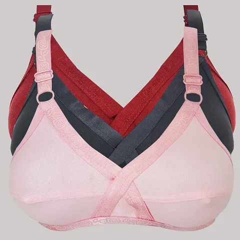 Clomi Womens Bra Pack of 3