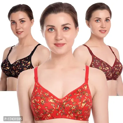 Flower Padded Bra-thumb0