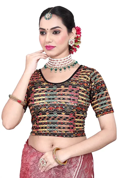 Hot Selling Cotton Blend Stitched Blouses 