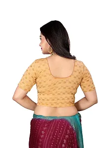 Stylish Cotton Blend Stitched Blouse for Women-thumb3