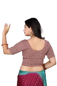 Stylish Cotton Blend Stitched Blouse for Women-thumb3