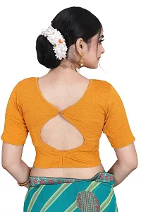 Stylish Cotton Blend Stitched Blouse for Women-thumb1