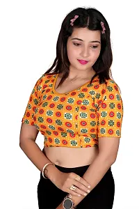 Stylish Readymade Women Round Neck Blouse, Pack Of 2-thumb1