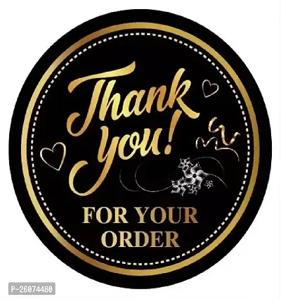 Thank You for Your Order Stickers (Pack of 200 Stickers) (1.5 Inch) Labels