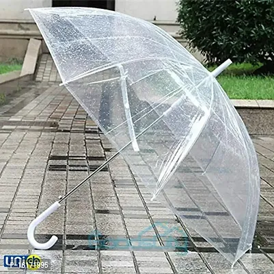 Selling Uniqness UNIq Clear Transparent, Durable Wind-Resistant Umbrella with Sturdy Bubble Design Incapable of Flipping Inside Out for Outdoor Weddings or Events for Men and Women-thumb2