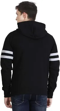 RiseMax Colorblocked Multicolor Hoodie Full Sleeve With Zip Regular Fit T-Shirts For Men-thumb2