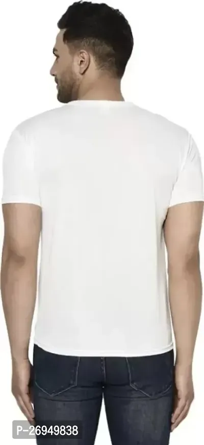 Jai Bhim Graphic Printed White Color Half Sleeve Round Neck T-Shirts For Men-thumb2
