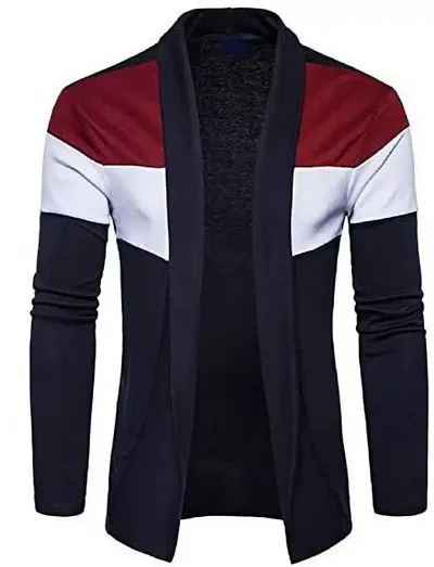 Classic Blend Color Blocked Shrug for Men