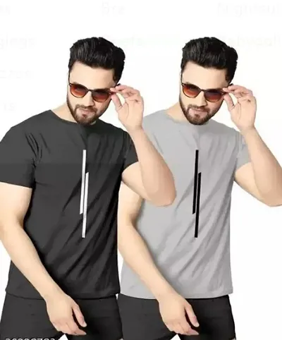 Must Have Cotton Blend Tees For Men 