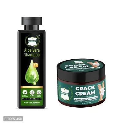 Natural Skin Care Crack Cream With Shampoo Pack Of 2-thumb0