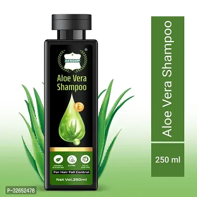 Aes Gop Aloe Vera Shampoo For Smooth Shiny Hair 250 Ml ( Combo 2 Pic )-thumb3