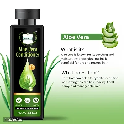 Aes Gop Natural Hair Care Hair Aloe Vera Conditioner ( 250 Ml )-thumb5