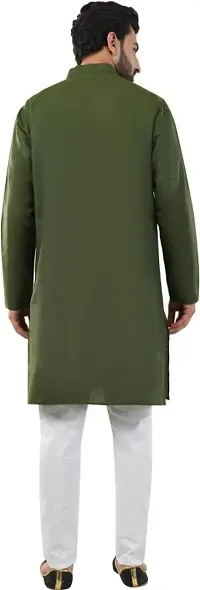 Classy Cotton Kurta and Bottom Set For Men-thumb4