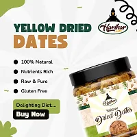 HARIHAR KRIDHA - Dates Dry Yellow | Sukha Khajoor | Pila Chuara (250 Gram)-thumb1