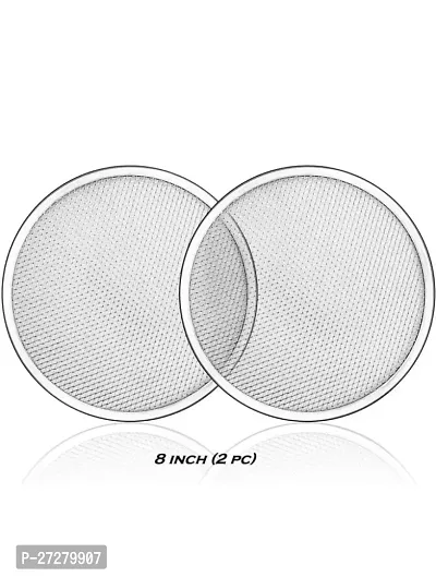 Stylish Pizza Mesh Tray 12 Inch For Baking Oven Microwave Safe Pizza Traynbsp;Pack Of 2-thumb0