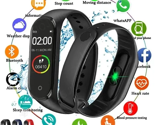 Melbon M4 Band Wireless Fitness Watch For Smartphones