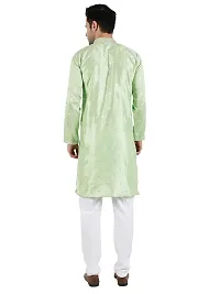 Stylish Silk Blend Kurta For Men-thumb3