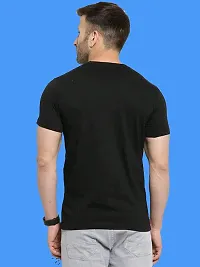 Stylish Polyester Printed T-Shirt For Men-thumb1