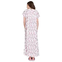 Redglo Cotton Printed Full Length Women's Nightwear  Night Gown Nighty (Available Sizes XL  XXL)-thumb3