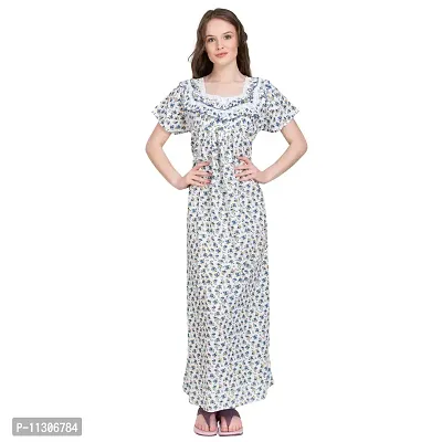Redglo Women's Cotton Nighty Night Gown Multicolored (Available Sizes XL  XXL)