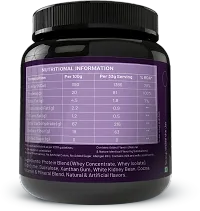 Weight Gainer High Protein Heavy Mass Gainer, Added Multivitamins, Digestive Enzymes, 81G Protein, 1386 Carbs, BCAA Rich (Rich Chocolate Weight Gainer, 10 Servings)-thumb3