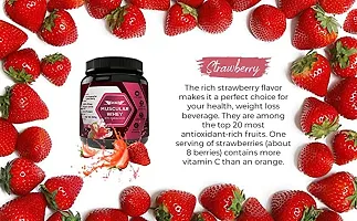 Muscular Whey Protein Powder Strawberry Flavour-thumb3