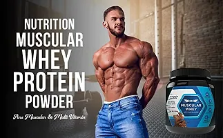 Muscular Whey Protein Powder Chocolate Flavour-thumb2