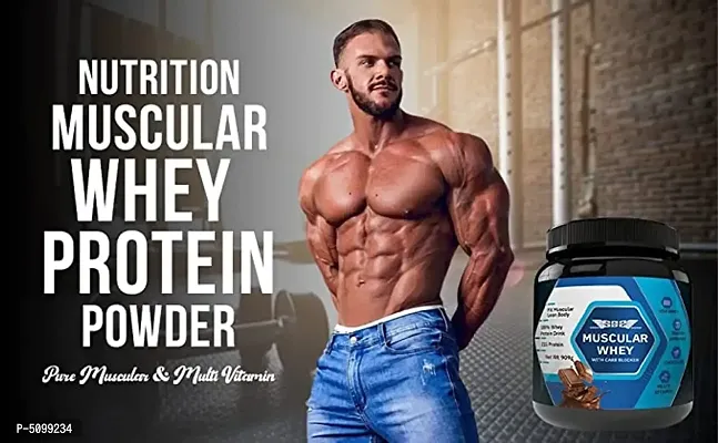 Muscular Whey Protein Powder Chocolate Flavour-thumb3