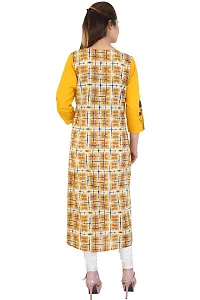 Bright Cotton Women's Cotton Straight Kurta-thumb4