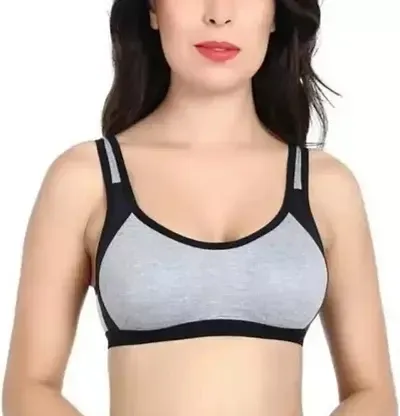 Classic Silk Solid Bra For Women