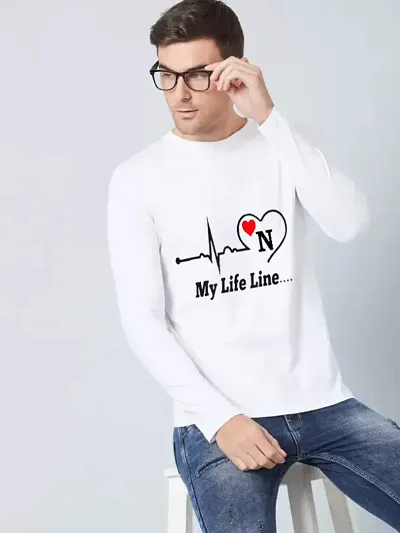 Full Sleeve Round neck Casual type men tshirt