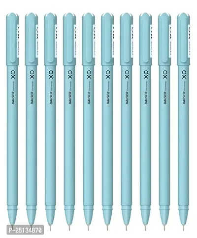 Hauser Xo Ball Pen Blue Pack Of 10 Pens-thumb0