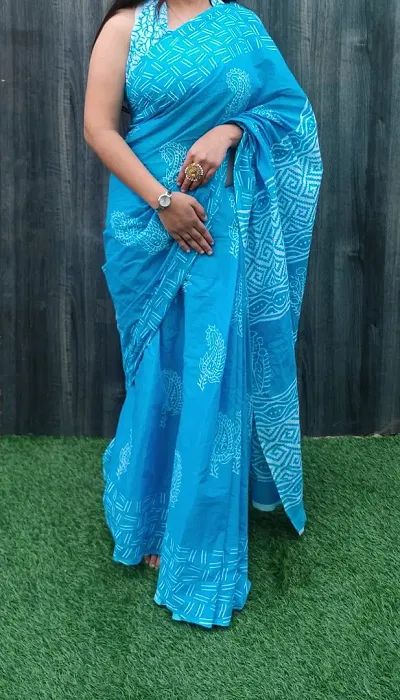 Elegant Saree with Blouse piece