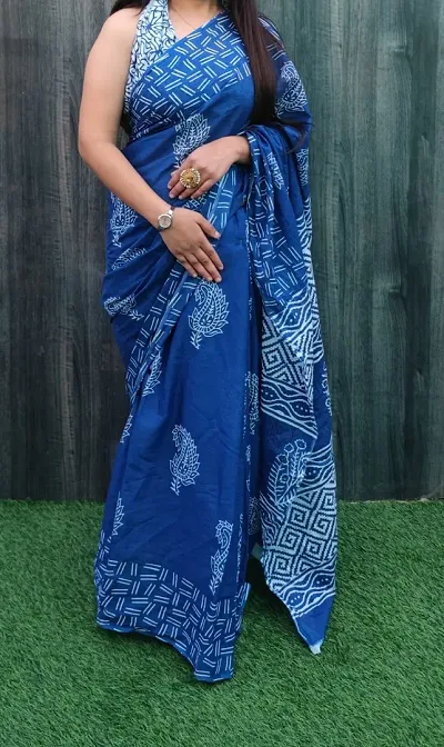 Elegant Saree with Blouse piece