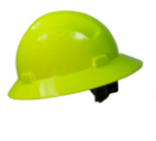 Safety Helmet made by Sold Plastic and with Full Head Protection