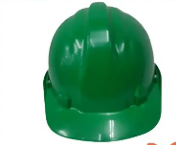 Safety Helmet made by Sold Plastic and with Full Head Protection