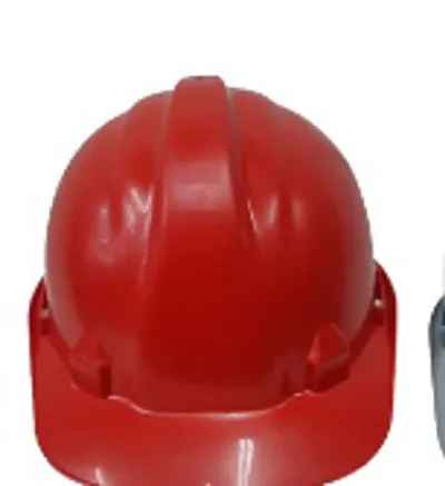 Safety Helmet made by Sold Plastic and with Full Head Protection