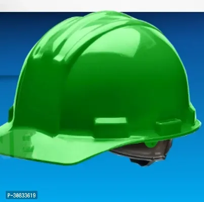 Safety Helmet made by Sold Plastic and with Full Head Protection-thumb0