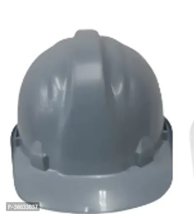 Safety Helmet made by Sold Plastic and with Full Head Protection-thumb0