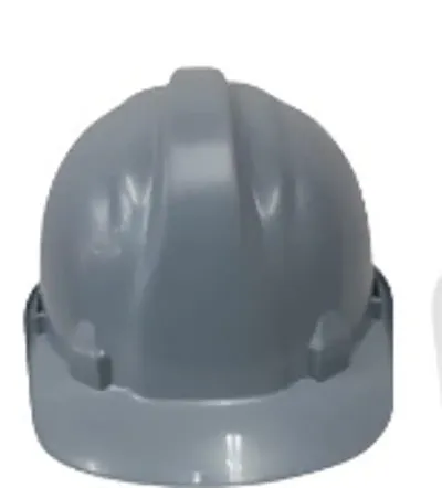 Safety Helmet made by Sold Plastic and with Full Head Protection