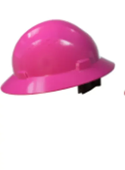 Safety Helmet made by Sold Plastic and with Full Head Protection