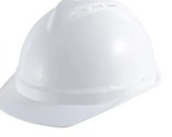 Safety Helmet made by Sold Plastic and with Full Head Protection