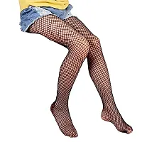 Hind Home Women's Nylon Spandex High Waist Fishnet Stockings, Free Size-thumb4