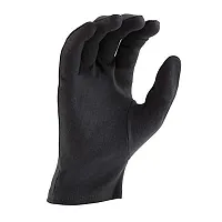 Herbal Aid Half Sleeve Gloves Black for Protection 4 Pair-thumb2