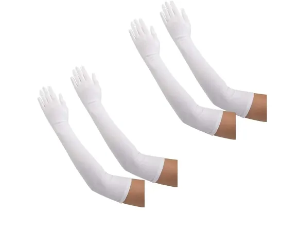 Herbal Aid Full Sleeve Gloves for UV Protection 2 Pair