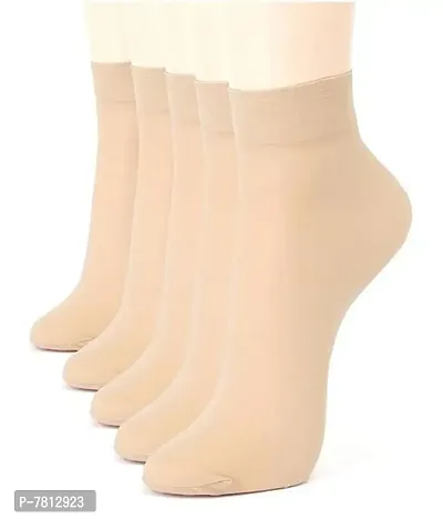 Herbal Aid Reusable Washable transparent socks- Pack of - 3 skin
