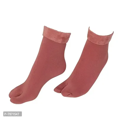 Herbal Aid Reusable Washable Thermal socks pack of-1 maroon