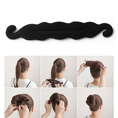 Hair Bun Maker Magic Clip Twist Turn And Tie Hair Styler Sponge Donut Maker