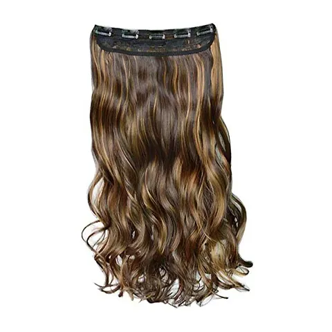 Curly Hair Extensions 5 Clips Hair Synthetic