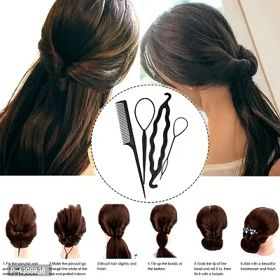 Pack Of 7 Useful Hair Accessories For Women/ Girls For Festive / Hair Styling-thumb2